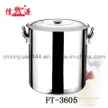 0.8mm Stainless Steel Soup Barrel with Lid (FT-3605)